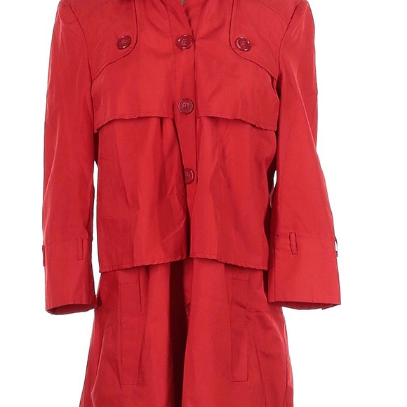 Rolando Santana red lightweight The Perfect Spring jacket - water resistant XS - Picture 3 of 6